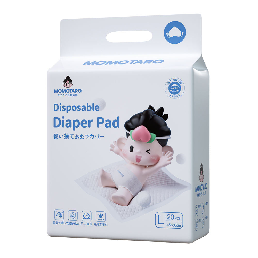 Momotaro Diaper Changing Mats | Disposable unisex Baby Changing Mats