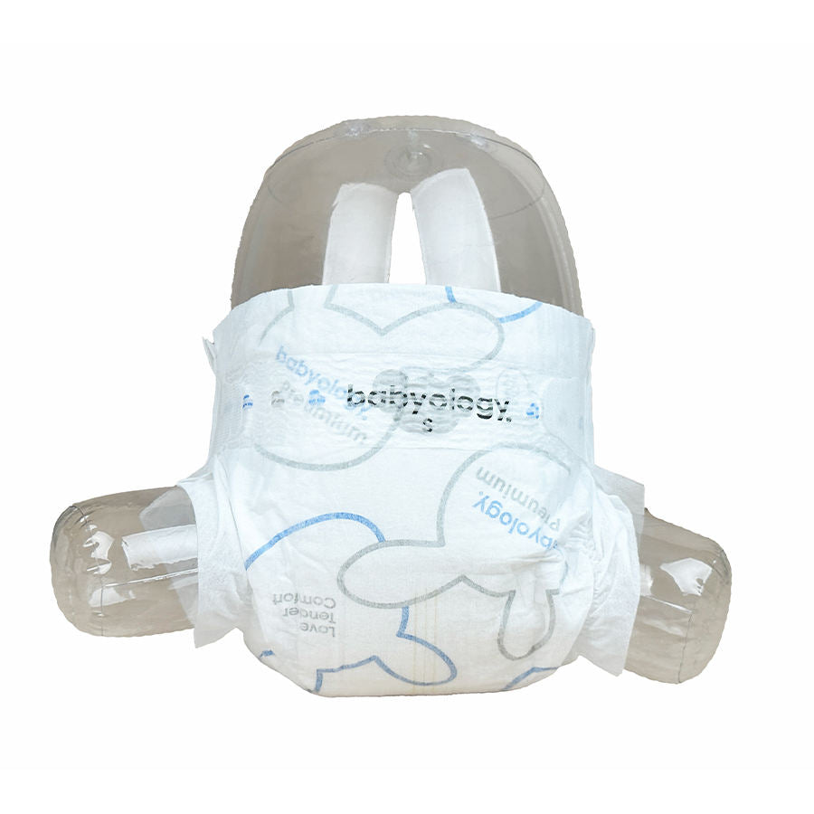 Babyology Fast Dry Protection Diapers | Comfortable & Reliable Unisex Baby Nappies