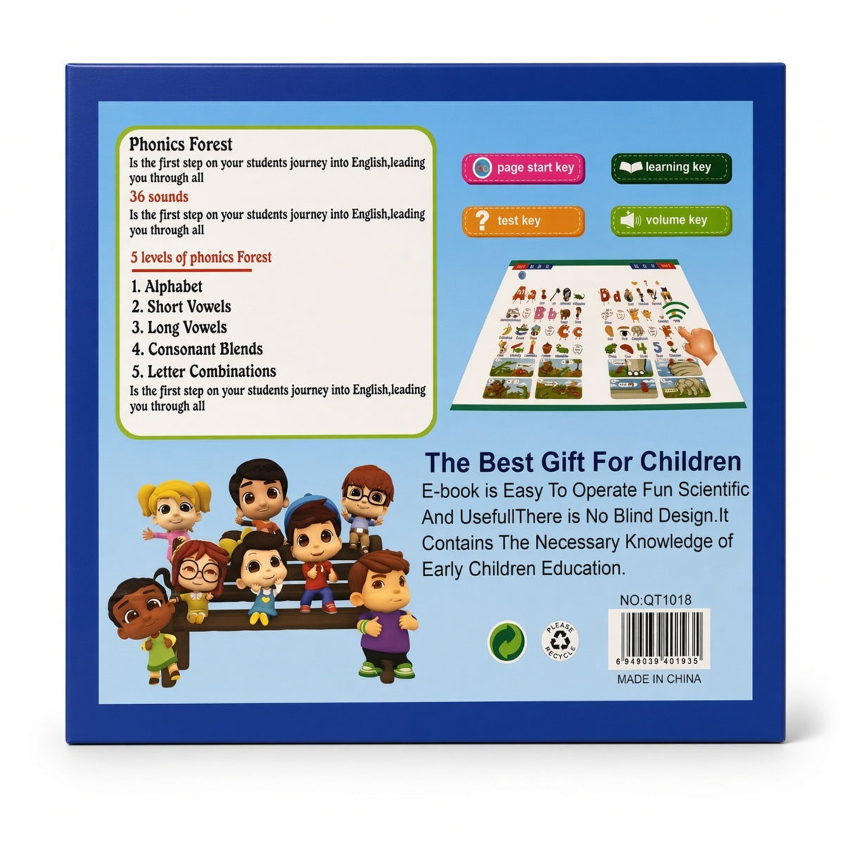 phonics learning book