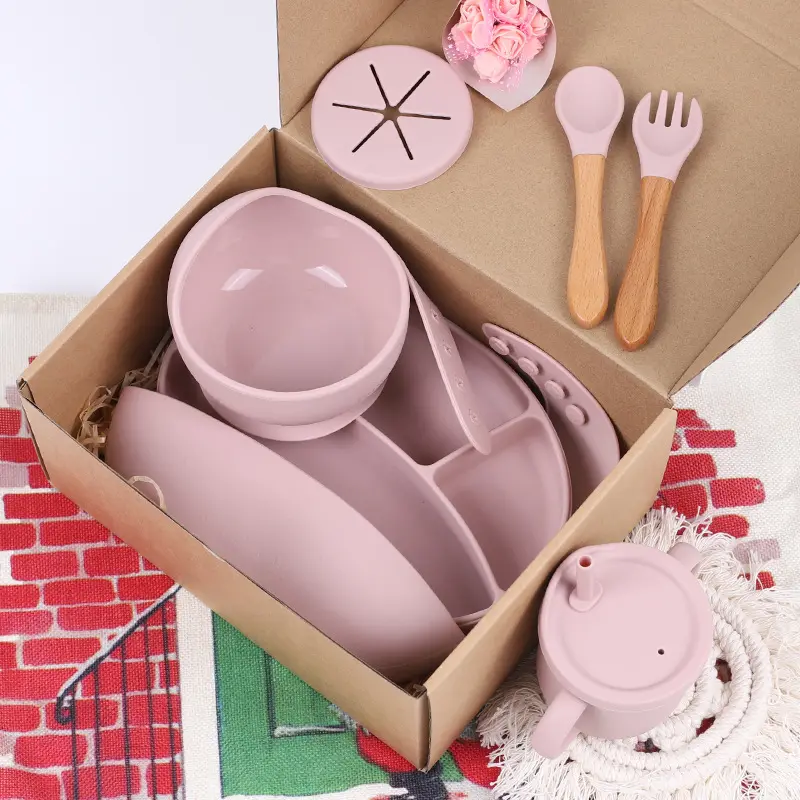 Silicone Feeding Set