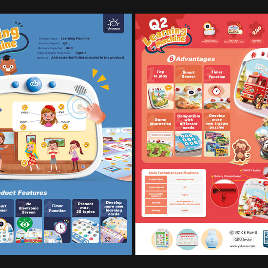 Best Interactive Touch Reading Learning Machine