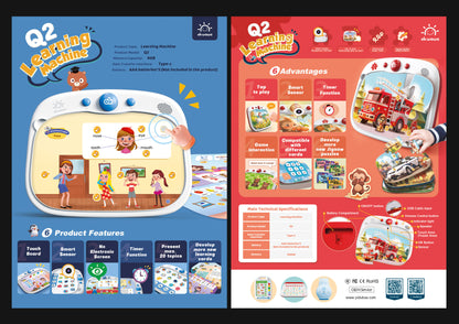 Best Interactive Touch Reading Learning Machine