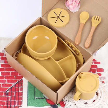 Silicone Feeding Set